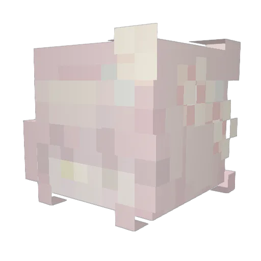 BENSENSON78 Minecraft avatar head, 3D render