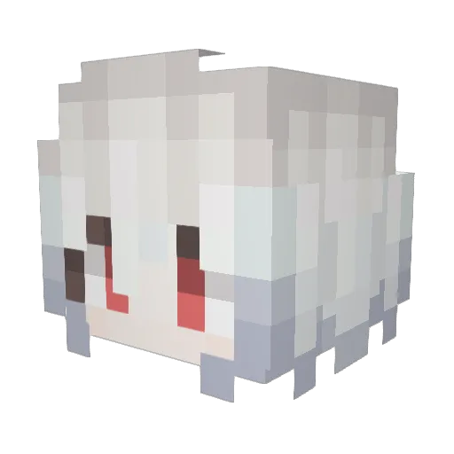 BENSTRAi Minecraft avatar head, 3D render
