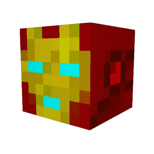 BENWAR2710 Minecraft avatar head, 3D render