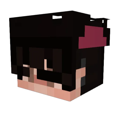 BEN_YT_ Minecraft avatar head, 3D render