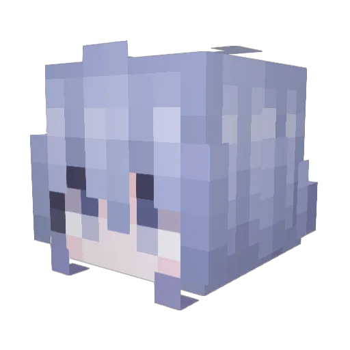 BENwwwwww Minecraft avatar head, 3D render