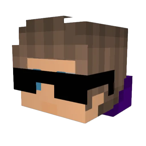 BEO_davey Minecraft avatar head, 3D render