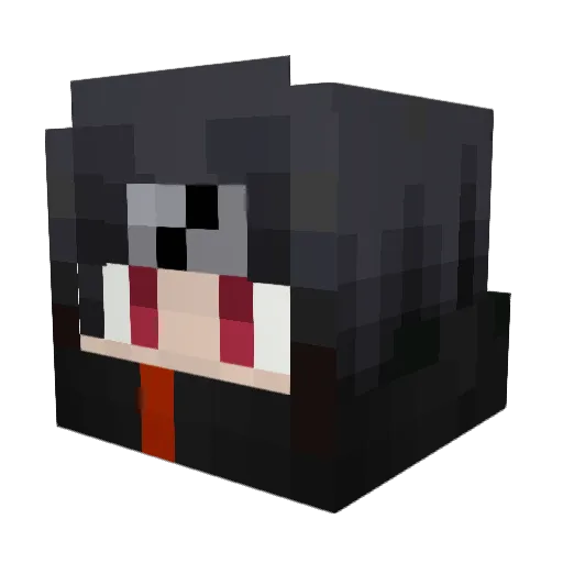 BESTKILL09 Minecraft avatar head, 3D render
