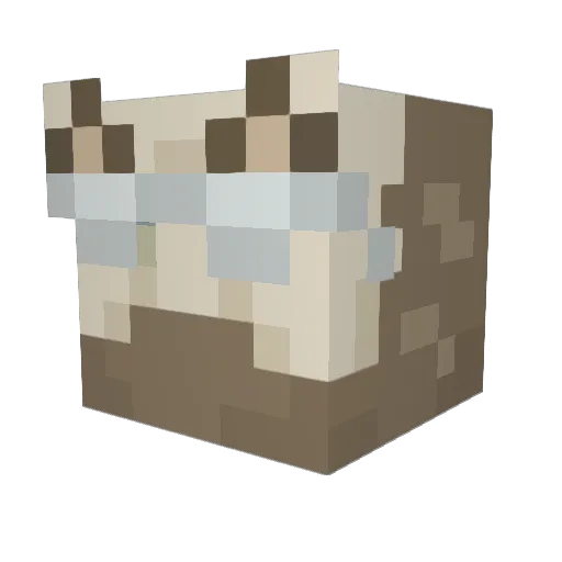 BESTKatarinaEUNE Minecraft avatar head, 3D render