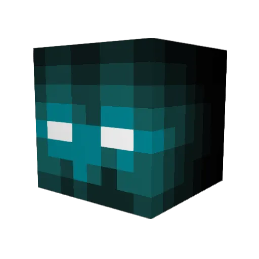 BESTTWINS Minecraft avatar head, 3D render