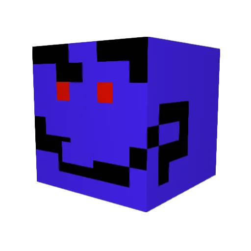 BESTVECTOR1 Minecraft avatar head, 3D render