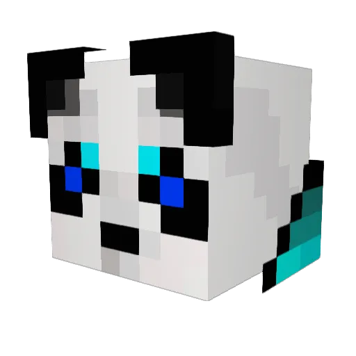 BETZ98 Minecraft avatar head, 3D render