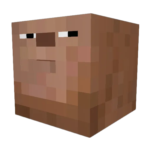 BFLKing67 Minecraft avatar head, 3D render