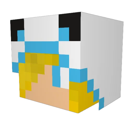 BFORBRENDAN Minecraft avatar head, 3D render