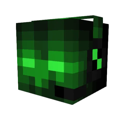 BFTobi Minecraft avatar head, 3D render