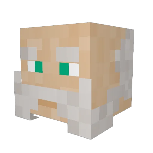 BGT_naikon91 Minecraft avatar head, 3D render