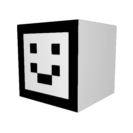 BGXLmc Minecraft avatar head, 3D render