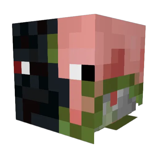 BGavin Minecraft avatar head, 3D render