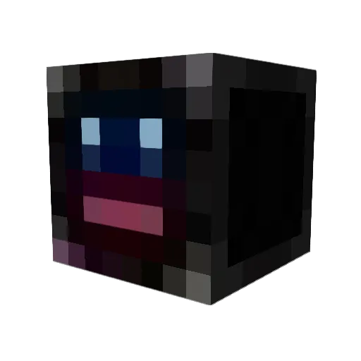 BHUDATT Minecraft avatar head, 3D render