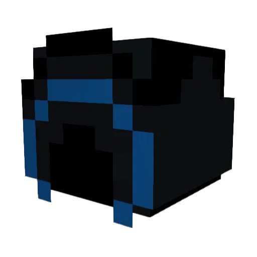 BIABuzz Minecraft avatar head, 3D render