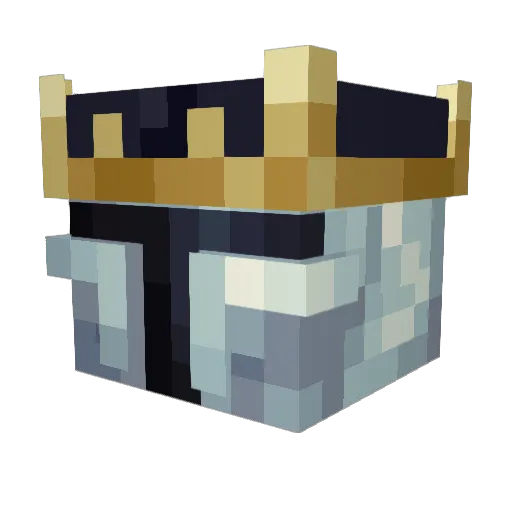 BIFFLETE Minecraft avatar head, 3D render