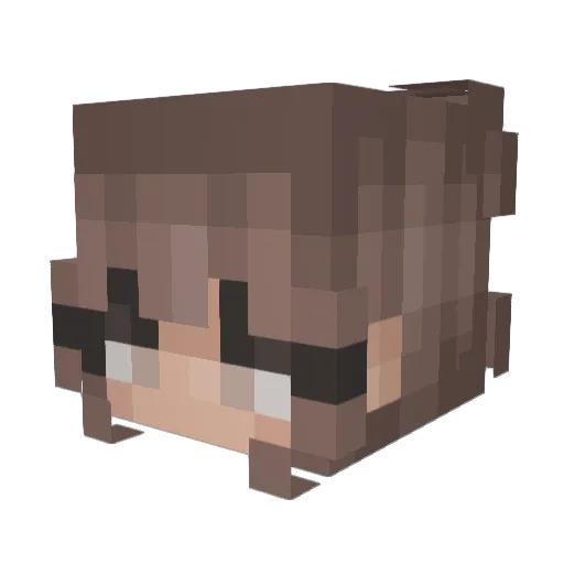 BIGDONG6942073 Minecraft avatar head, 3D render