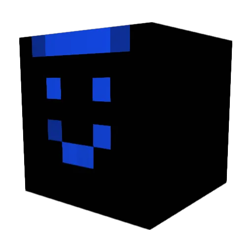 BIGDTNT Minecraft avatar head, 3D render