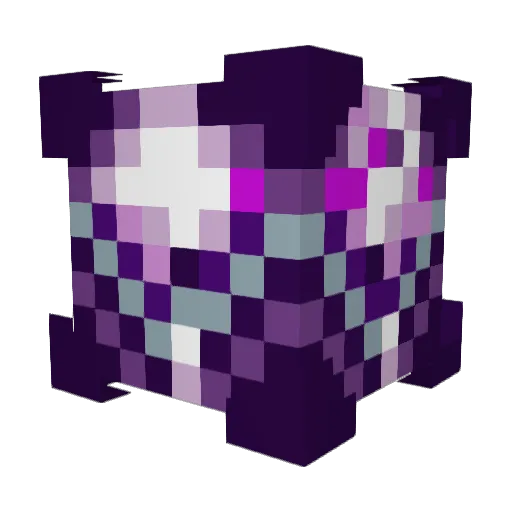 BIGF33T Minecraft avatar head, 3D render
