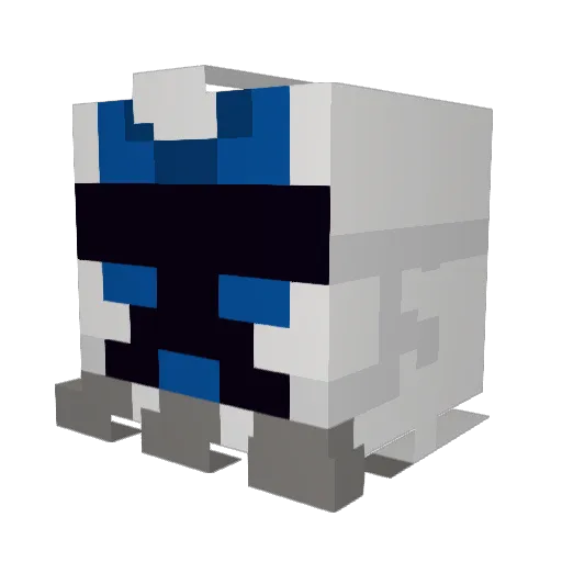 BIGJUGGIES Minecraft avatar head, 3D render