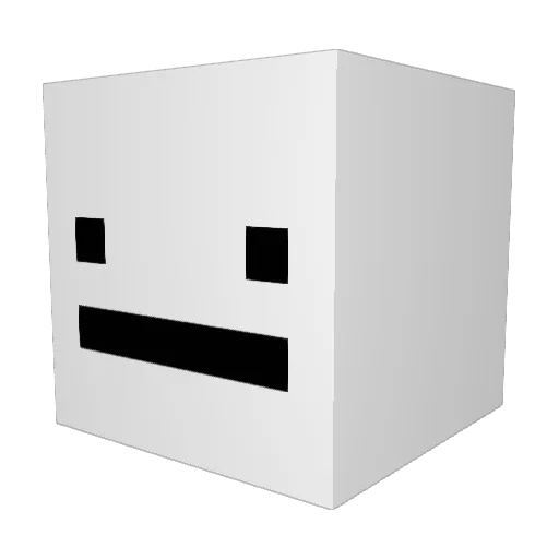 BIGKOALA67 Minecraft avatar head, 3D render