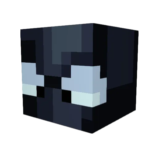 BIGMIKE512 Minecraft avatar head, 3D render