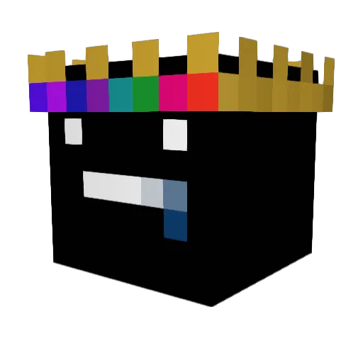 BIG_BANZ Minecraft avatar head, 3D render