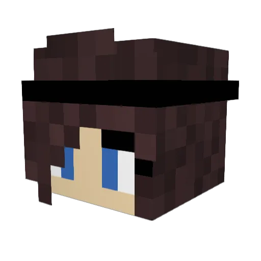 BIG_BOSS432 Minecraft avatar head, 3D render