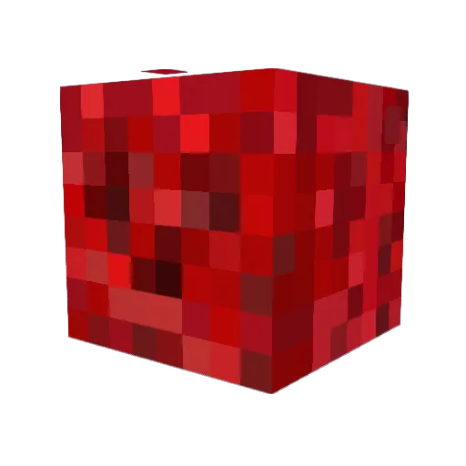 BIG_K1183 Minecraft avatar head, 3D render