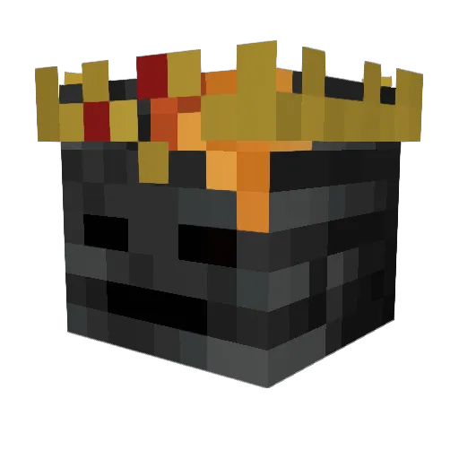 BIG_SHOBE Minecraft avatar head, 3D render