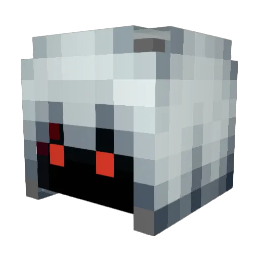 BIH04 Minecraft avatar head, 3D render