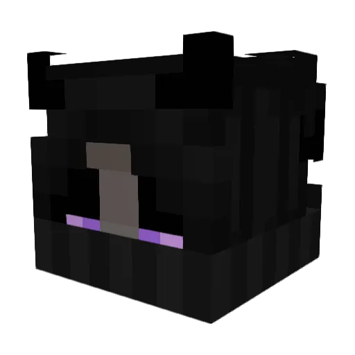 BILzee Minecraft avatar head, 3D render