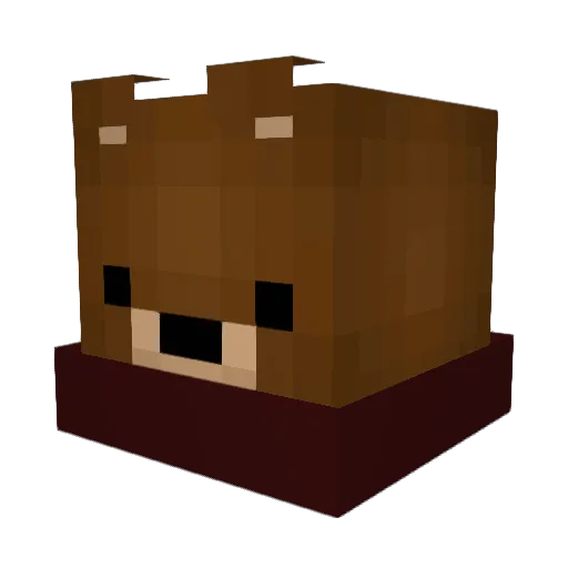BJOORN_JEEVEL Minecraft avatar head, 3D render