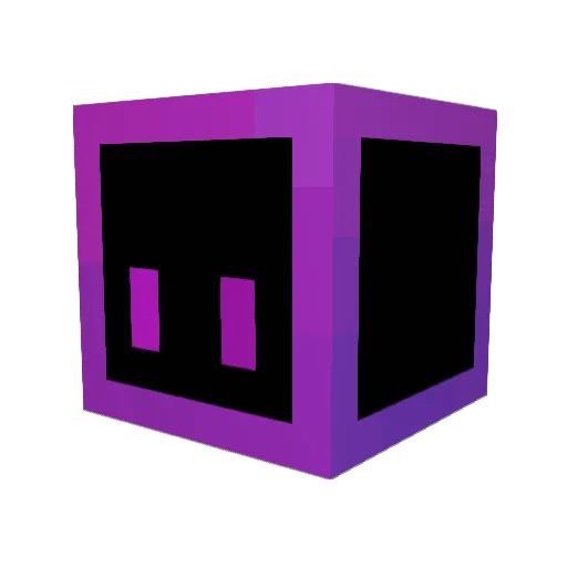 BJSYX Minecraft avatar head, 3D render