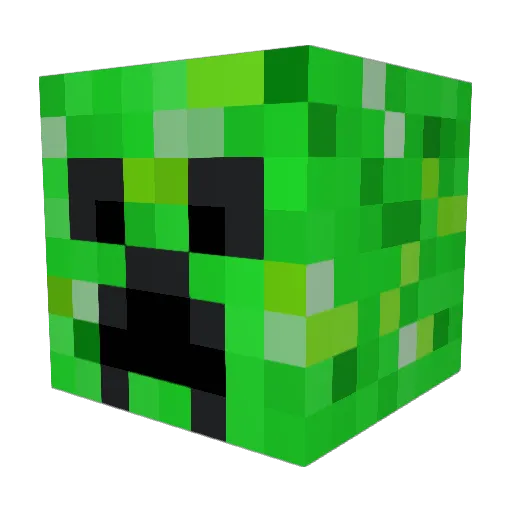 BJarvis18 Minecraft avatar head, 3D render