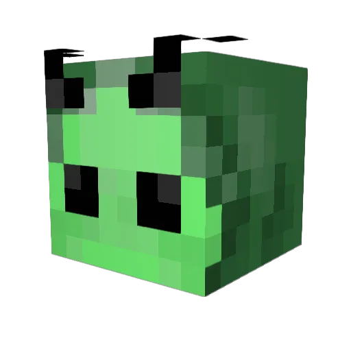 BKEMU Minecraft avatar head, 3D render