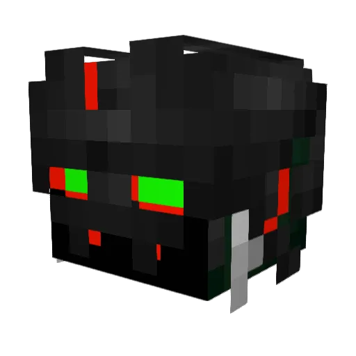 BKOG_FIPS Minecraft avatar head, 3D render