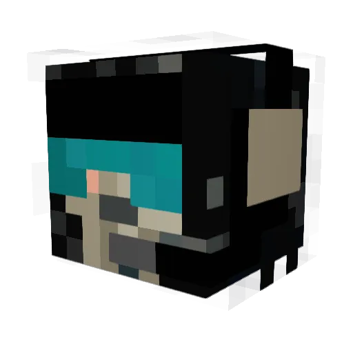 BKornel Minecraft avatar head, 3D render