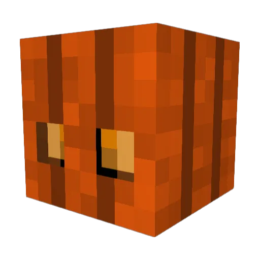 BL0B3RT Minecraft avatar head, 3D render
