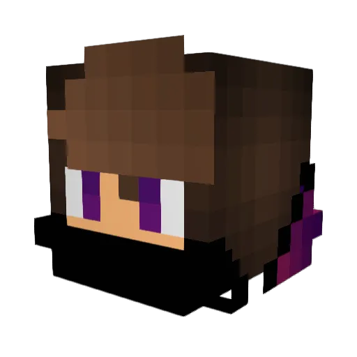 BL1Tz12357 Minecraft avatar head, 3D render