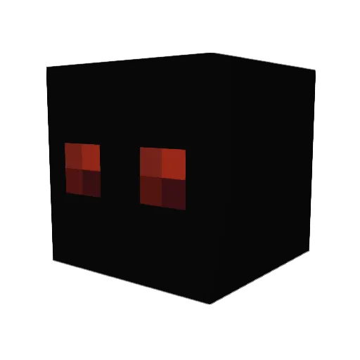BL4ZT_ Minecraft avatar head, 3D render