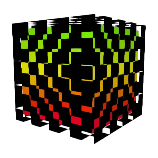 BLACKTIED Minecraft avatar head, 3D render