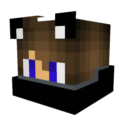 BLADEofFLAMES Minecraft avatar head, 3D render
