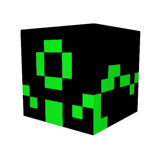 BLASCOVITS Minecraft avatar head, 3D render