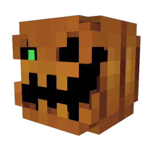 BLAZEY69 Minecraft avatar head, 3D render