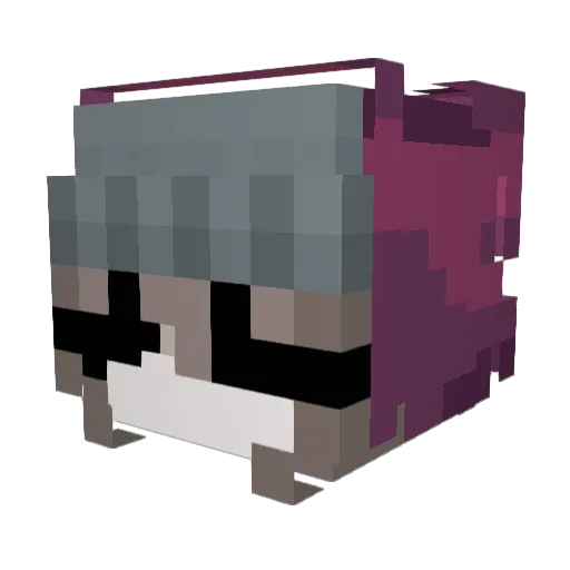 BLESB Minecraft avatar head, 3D render
