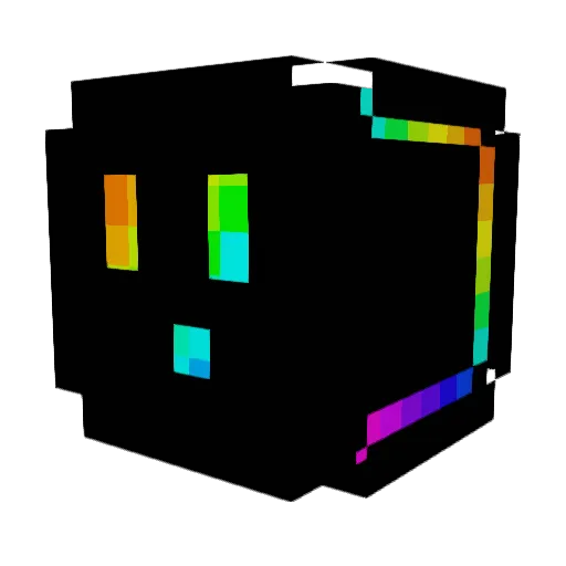 BLESS_B Minecraft avatar head, 3D render