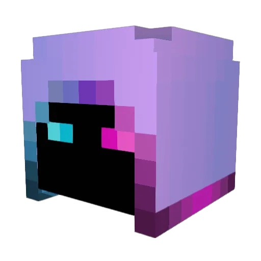 BLNK420 Minecraft avatar head, 3D render