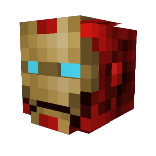 BLOCKMANIAC236 Minecraft avatar head, 3D render