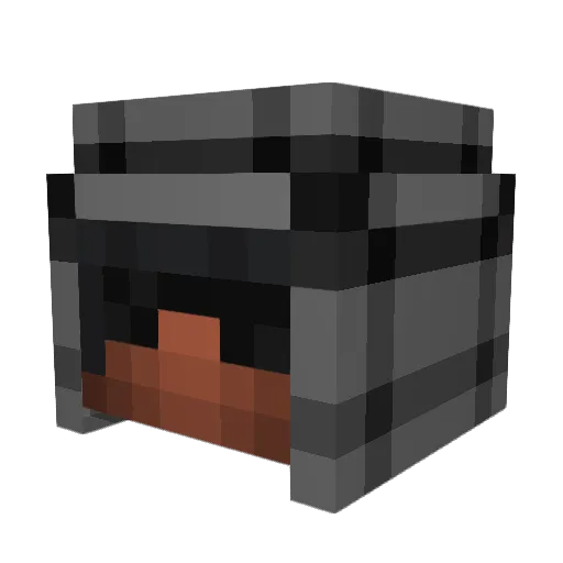 BLODZ_ Minecraft avatar head, 3D render